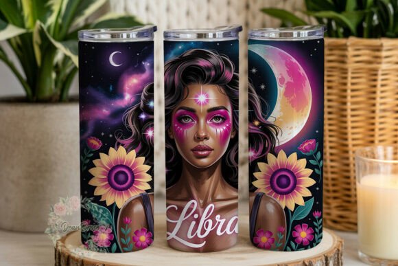 Cosmic Libra Woman Tumbler Wrap Review