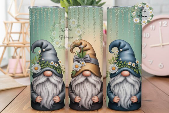 Gnomes with Daisies Tumbler Wrap Review