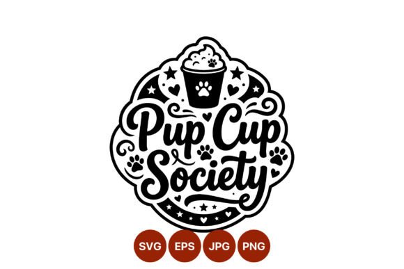 Pup Cup Society Script Hand Lettering: Graphics and Illustrations Review